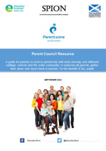 Cover of 2022 Parent Council Resource booklet